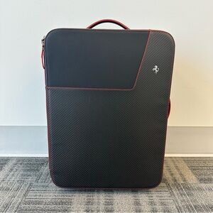 Genuine Ferrari Carbon Fiber Top Roller Suitcase